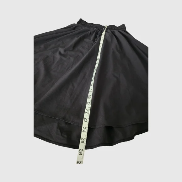 Lululemon Time to Flounce Skirt Size 4 Black Balletcore Athletic Tennis Run - Picture 9 of 11